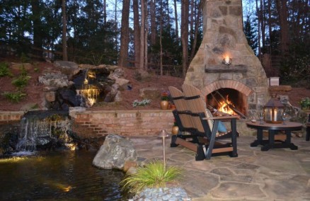 Chason wood fireplace