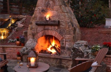Chason wood fireplace